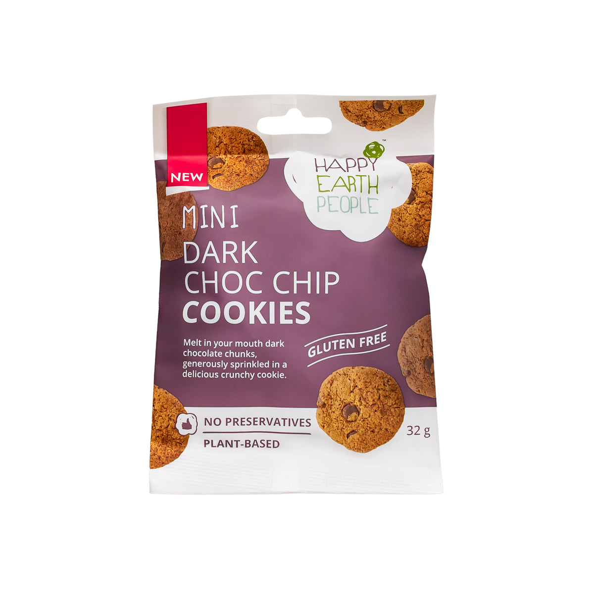 Dark Choc Chip Mini Cookies