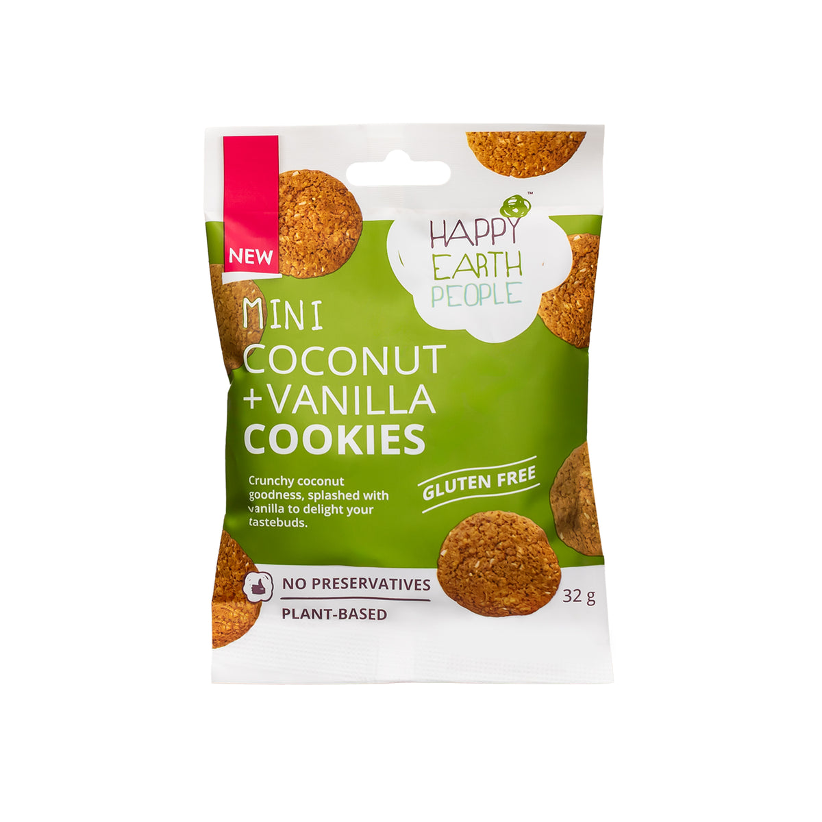 Coconut & Vanilla Mini Cookies