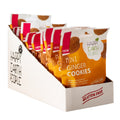 Shipper box of 12 Happy Earth People ginger mini cookie packs